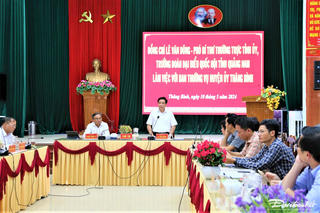 Quảng Nam: Đẩy nhanh tiến độ giải phóng mặt bằng Dự án cải tạo, nâng cấp quốc lộ 14E