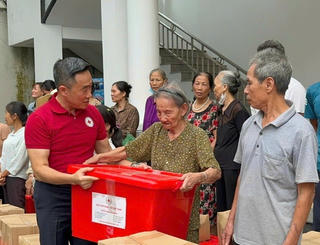 Hội Chữ thập đỏ Việt Nam: Hơn 8,1 tỷ đồng hỗ trợ các tỉnh miền Bắc khắc phục hậu quả bão, lũ