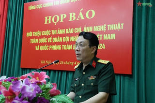 Phát động cuộc thi ảnh báo chí, nghệ thuật toàn quốc về Quân đội