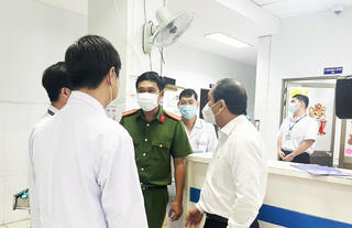 Đảm bảo an toàn bệnh viện: Cảnh sát phản ứng nhanh thường trực 24/24 giờ