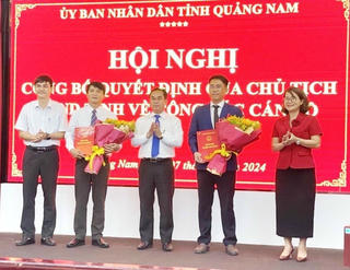 Quảng Nam bổ nhiệm 2 tân Phó Giám đốc Sở Y tế