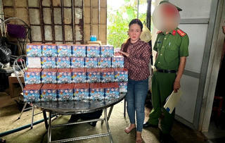  Bắt đôi nam nữ vận chuyển, tàng trữ hơn 1,2 tạ pháo hoa