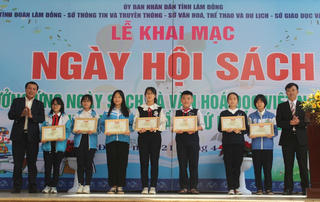 Lâm Đồng: Khai mạc Ngày Sách và Văn hóa đọc Việt Nam lần thứ 2