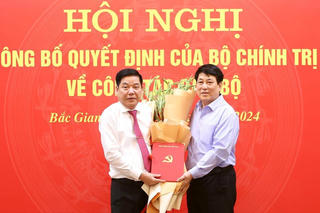 Trung tướng Nguyễn Văn Gấu giữ chức Bí thư Tỉnh ủy Bắc Giang