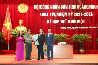 Đại tá Đinh Văn Nơi được bầu làm Ủy viên UBND tỉnh Quảng Ninh