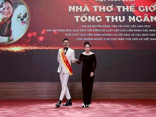 VOV khẳng định không tham gia tổ chức trao giải 'Nhà thơ thế giới' Tống Thu Ngân