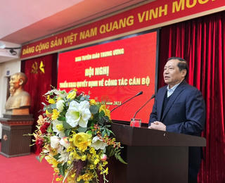 Ban Tuyên giáo Trung ương công bố quyết định về công tác cán bộ
