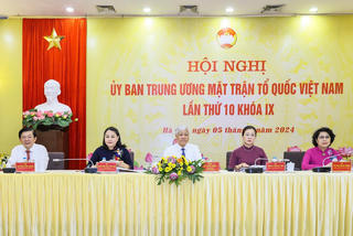 Khai mạc Hội nghị UBTƯ MTTQ Việt Nam lần thứ 10, khóa IX