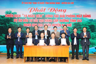 Quảng Ninh: MTTQ tỉnh và huyện Ba Chẽ triển khai “chiến dịch 15 ngày đêm” GPMB 