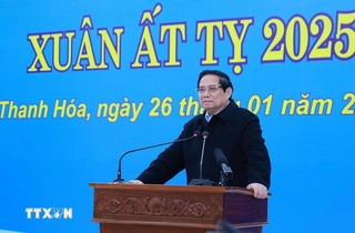 Thủ tướng: Thanh Hóa cùng cả nước vươn mình bước vào kỷ nguyên giàu mạnh