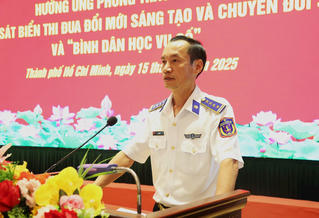Phát động phong trào 'Cảnh sát biển thi đua đổi mới sáng tạo và chuyển đổi số'