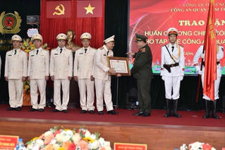 Hà Nội: Công an quận Nam Từ Liêm đón nhận Huân chương Chiến công hạng Nhất