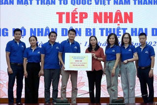 Ủy ban Mặt trận Tổ quốc Hà Nội đã tiếp nhận hơn 56 tỷ đồng ủng hộ các tỉnh bị thiệt hại do bão lũ
