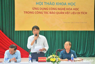 Ứng dụng công nghệ để bảo vệ, duy trì giá trị nguyên gốc của di tích