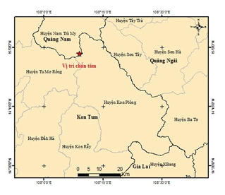Quảng Nam: Lại xảy ra động đất ở huyện Nam Trà My