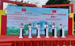 Đưa vào vận hành Khu cảnh quan thác Bản Giốc (Việt Nam) - Đức Thiên (Trung Quốc)