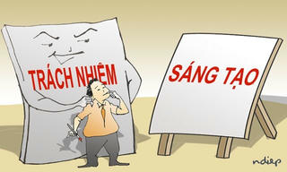 Bảo vệ cán bộ dám nghĩ, dám làm