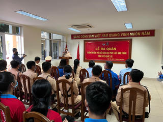 TP HCM: Tuyên truyền, phổ biến giáo dục  pháp luật giao thông đường bộ 