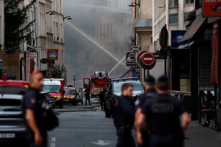 Nổ khí gas ở trung tâm Thủ đô Paris của Pháp