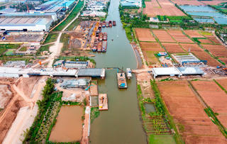 Hải Phòng: Phấn đấu hợp long cầu vượt sông Hóa nối tỉnh Thái Bình trước Tết Nguyên đán 2025