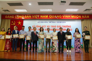 Trao Giải thưởng Phát triển văn hóa đọc năm 2022