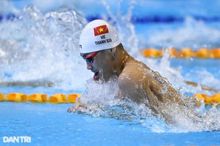 Thanh Bảo phá kỷ lục SEA Games, giành HCV 100m bơi ếch nam