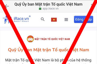 Không chuyển tiền vào những tài khoản giả mạo MTTQ Việt Nam để ủng hộ đồng bào bị thiệt hại do cơn bão số 3