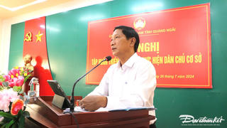 Quảng Ngãi: Hướng dẫn thi hành Luật cho 190 cán bộ Mặt trận các cấp