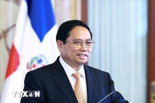 Thủ tướng Phạm Minh Chính và Tổng thống CH Dominicana chủ trì họp báo chung