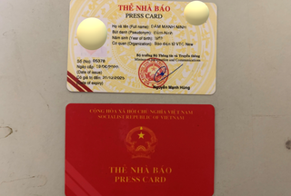 Hải Phòng: Tạm giữ hình sự đối tượng sử dụng thẻ nhà báo giả