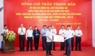 Agribank tri ân thương binh liệt sĩ, người có công với cách mạng nhân dịp 27/7