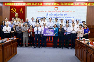 Nghĩa cử cao đẹp tri ân các anh hùng liệt sĩ, chiến sĩ Điện Biên