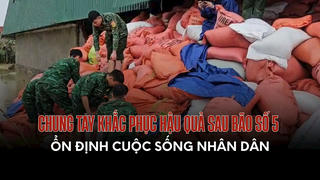 Hà Tĩnh khẩn trương khắc phục hậu quả bão số 5, khôi phục đời sống nhân dân