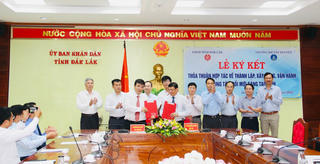  Đắk Lắk: Ký kết thỏa thuận hợp tác xây dựng, vận hành Trung tâm đổi mới sáng tạo tỉnh