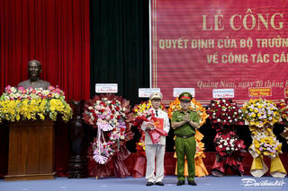 Quảng Nam có tân Giám đốc Công an tỉnh