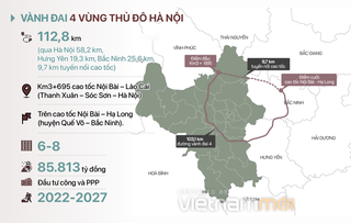 Nhiều ông lớn bất động sản muốn làm đường vành đai 4 vùng Thủ đô Hà Nội