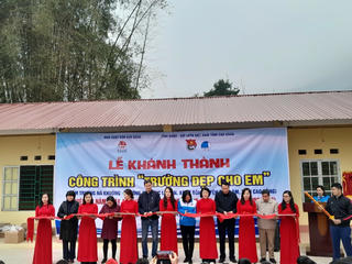 Khánh thành công trình 'Trường đẹp cho em' 