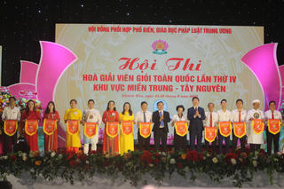 Khai mạc Hội thi Hòa giải viên giỏi toàn quốc lần thứ IV Khu vực miền Trung và Tây Nguyên