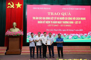 Chuỗi hoạt động “Đền ơn đáp nghĩa” nhân kỉ niệm 76 năm ngày Thương binh - Liệt sĩ