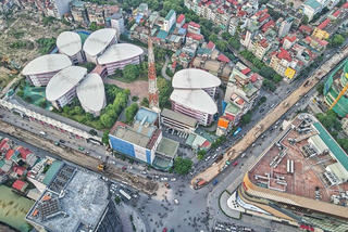 Hà Nội: Ám ảnh ùn tắc, ô nhiễm vì cầu vượt chữ C thi công rùa bò