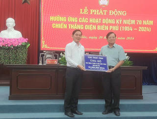Bạc Liêu vận động kinh phí ủng hộ Điện Biên