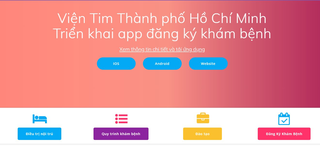 TP HCM: Đã khắc phục sự cố website của Viện Tim thành phố bị tấn công