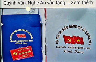 Lãnh đạo xã ở Nghệ An nói về việc tặng quà tại Đại hội dù có lệnh dừng