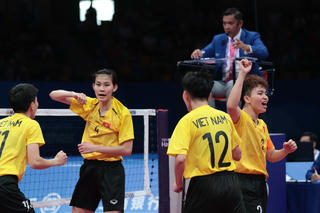 ASIAD 19: Cầu mây nữ giải 'cơn khát vàng'