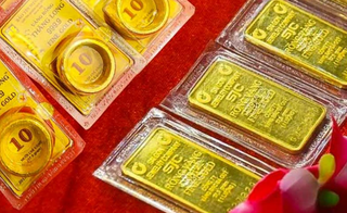 Nhẫn tròn trơn ngang giá vàng miếng