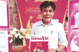 Nhà thơ Lê Minh Quốc: Nghề báo đã nuôi tôi