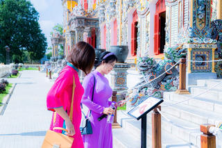 Trạm tương tác thông minh nâng tầm du lịch Huế