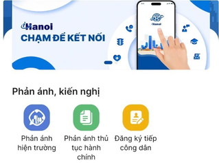 Hướng dẫn tạo phản ánh hiện trường trên ứng dụng iHanoi