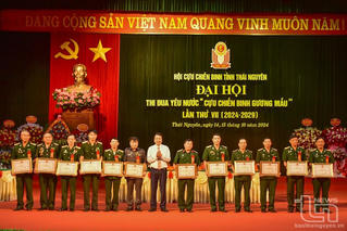 Thái Nguyên vinh danh cựu chiến binh gương mẫu