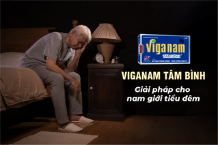 Viganam Tâm Bình - Trợ thủ đắc lực giúp nam giới giảm tiểu đêm